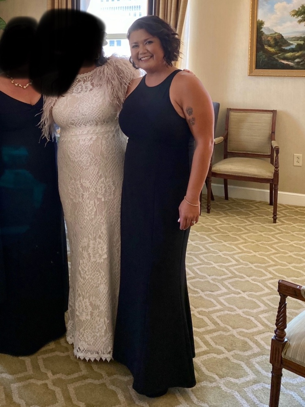 Show Me Your MuMu Black Sleeveless High-Neck Maxi Dress - Picture 4 of 4